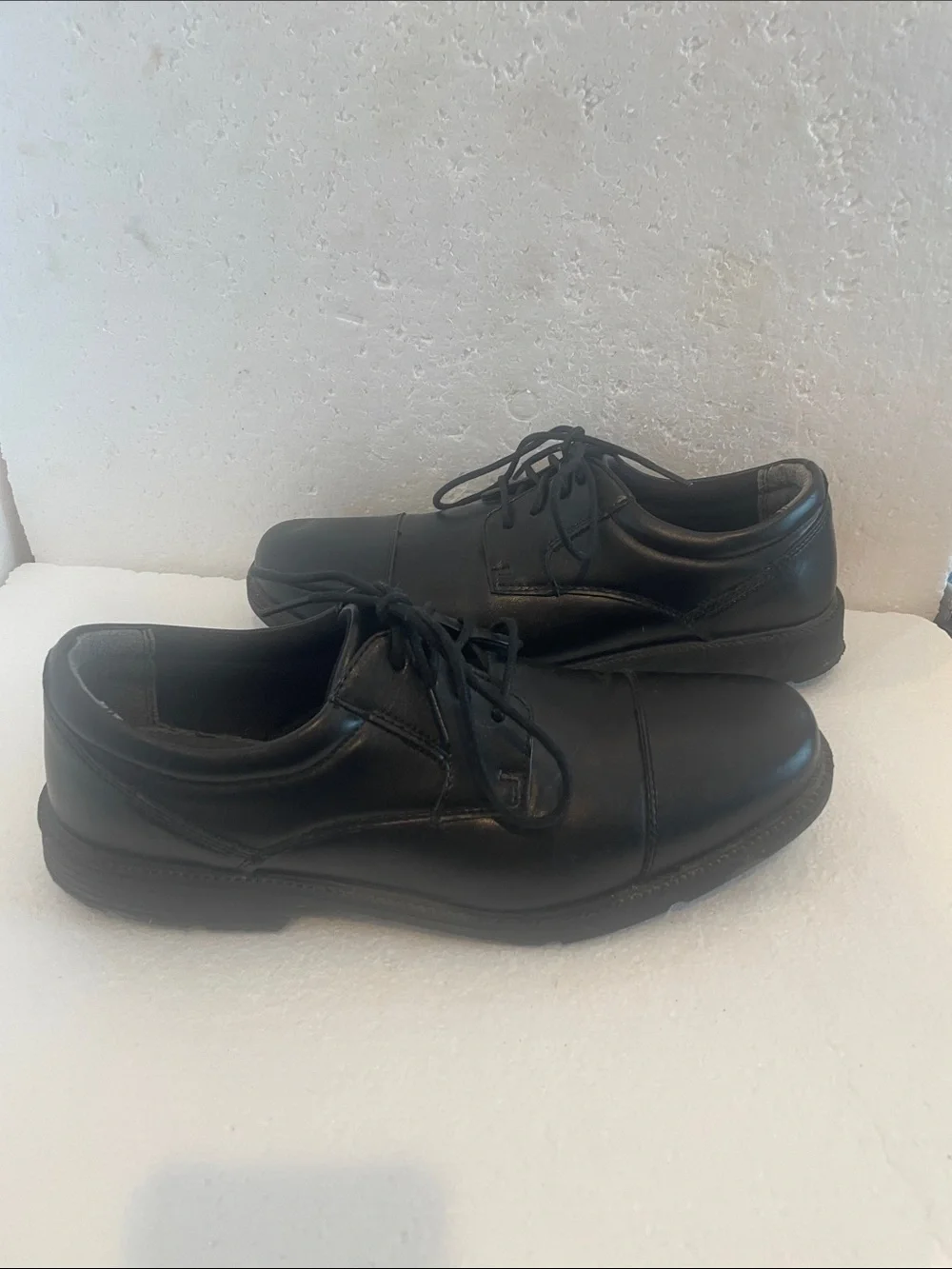 George Classic oxford’s Lace-Up Black formal Dress Shoes men’s size 10 1/2